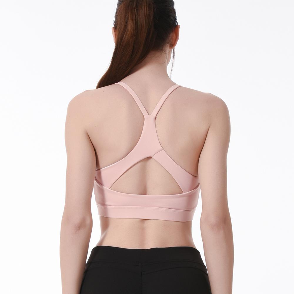 Cross-Back Athletic Yoga Bra