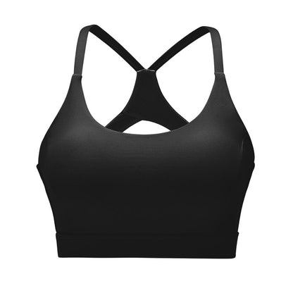 Cross-Back Athletic Yoga Bra