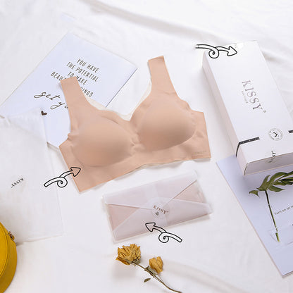 Kissy Platinum Wireless Yoga Sports Bra (Seamless)