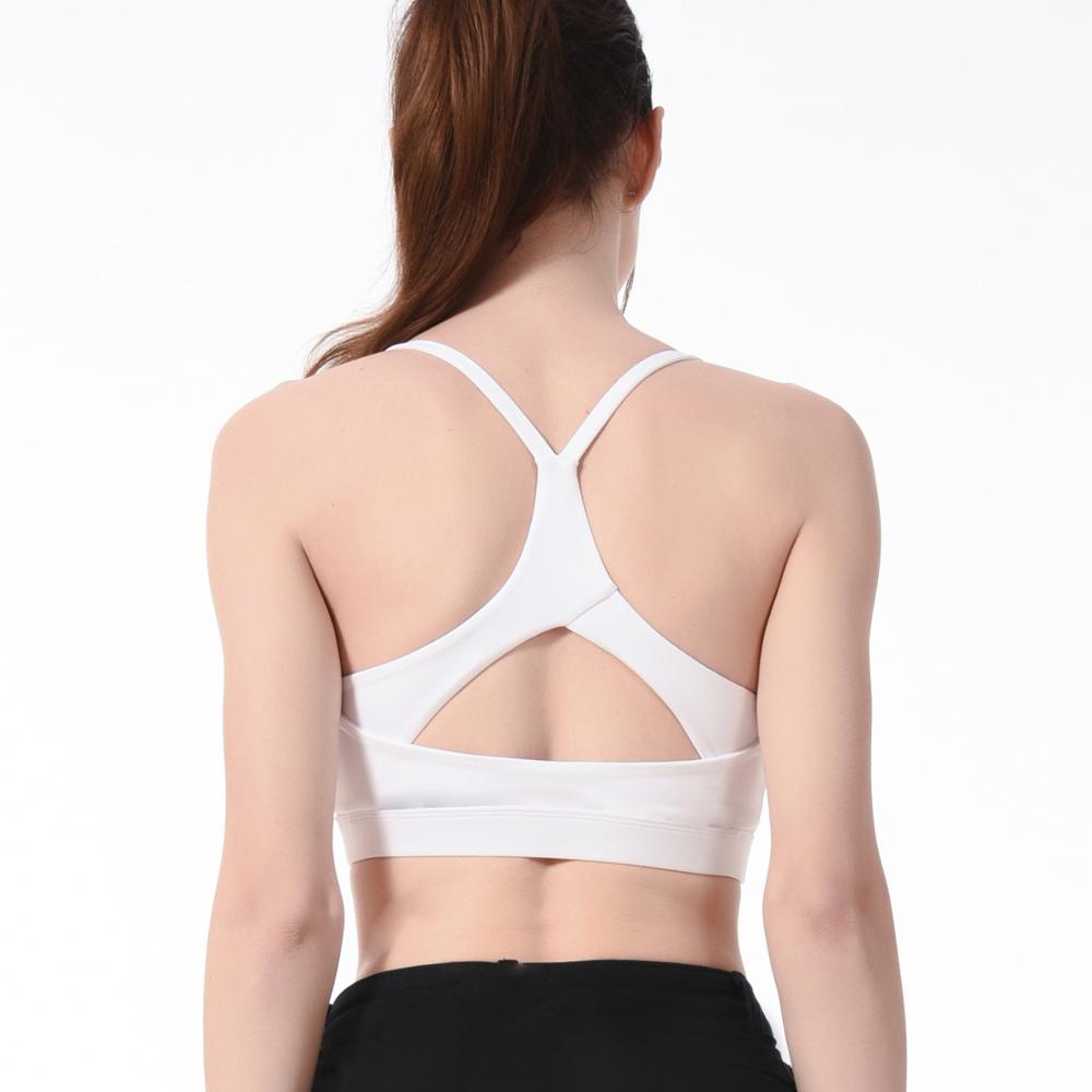 Cross-Back Athletic Yoga Bra