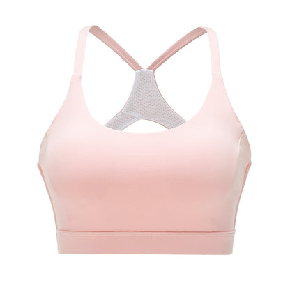 Cross-Back Athletic Yoga Bra
